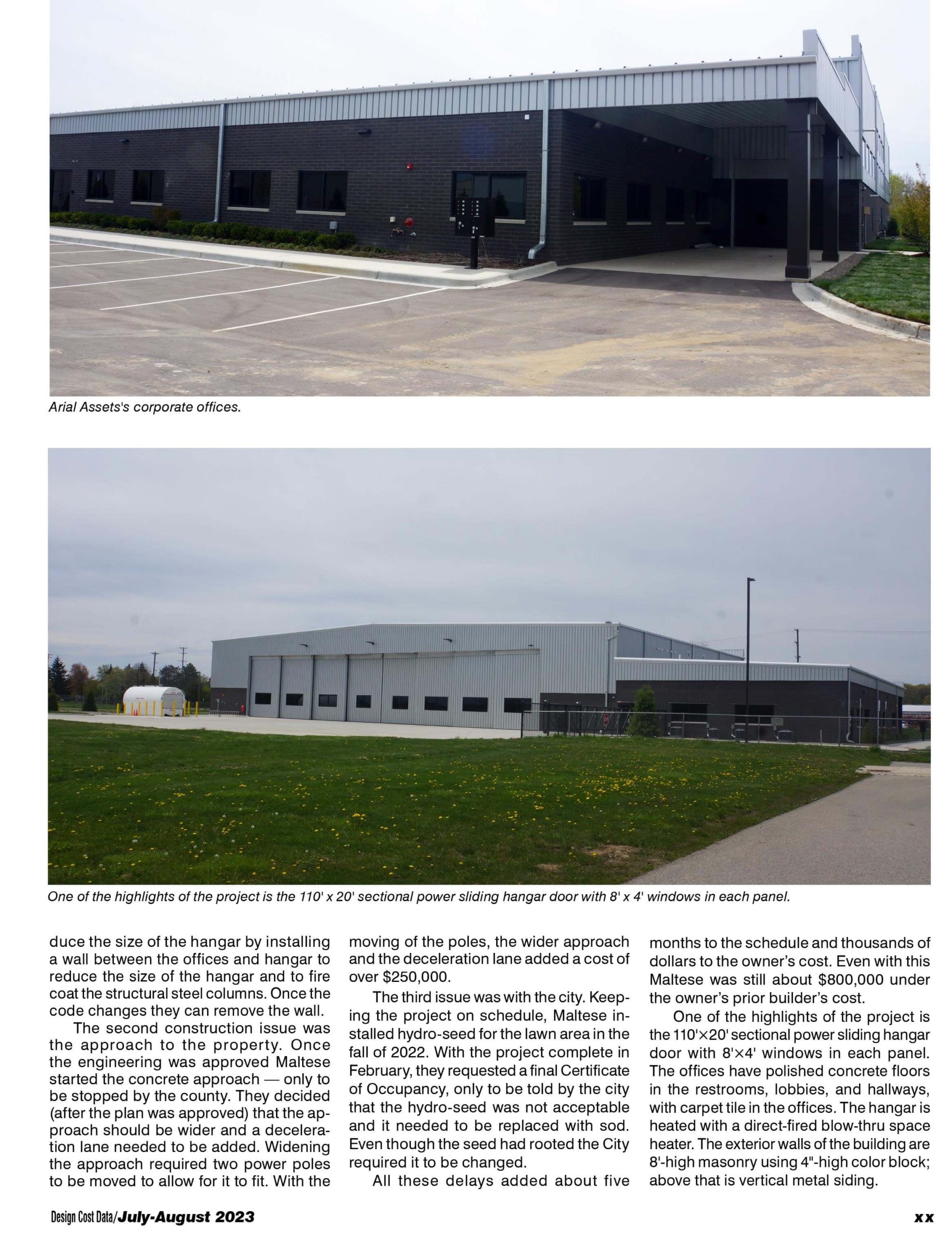 Aerial Assets New Hangar Facility