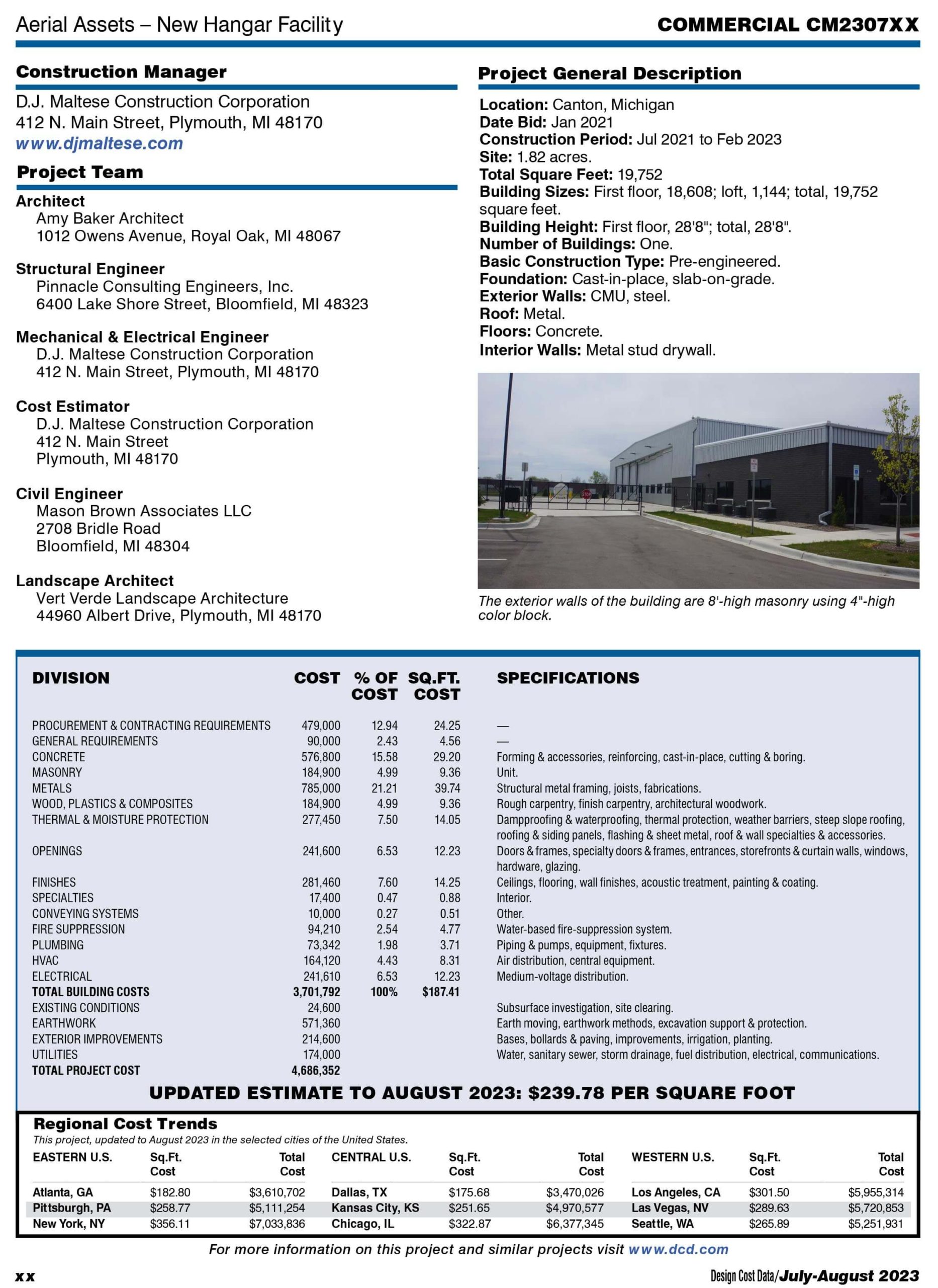 Aerial Assets New Hangar Facility